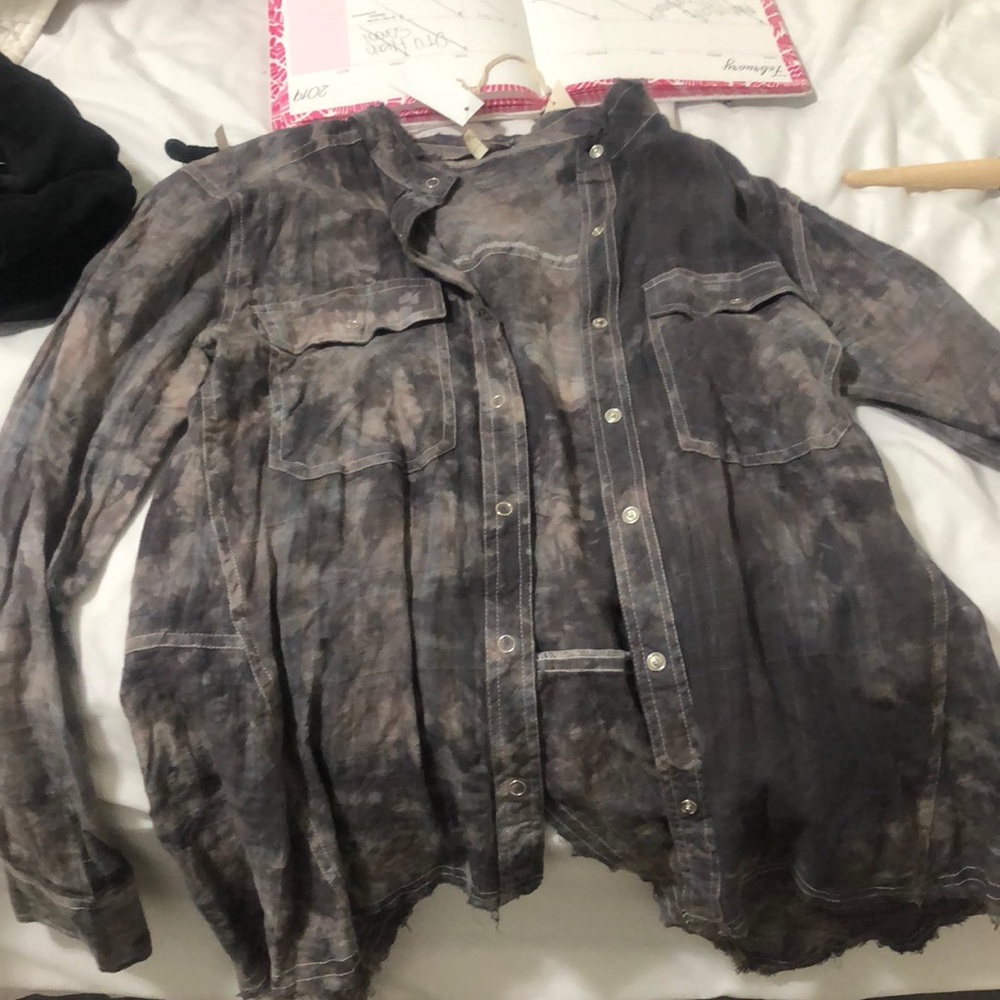 Flannel tags on
